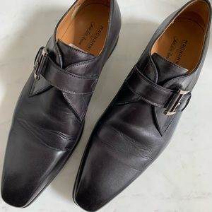 Magnanni Mens Monk Shoes